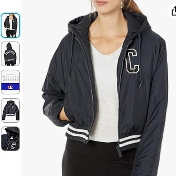 Champion puffer hooded jacket NWT - Picture 2 of 10